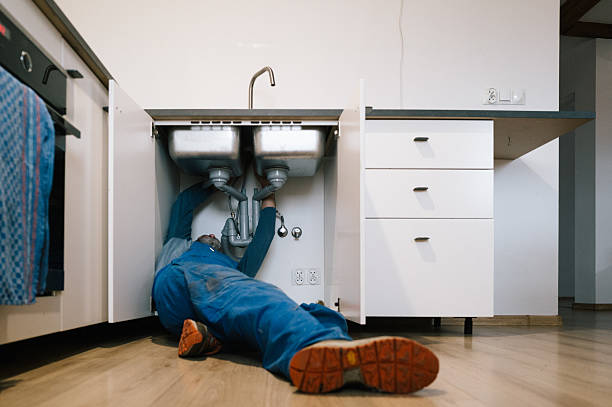 Professional Drain Cleaning technician working in Saint Michaels, MD